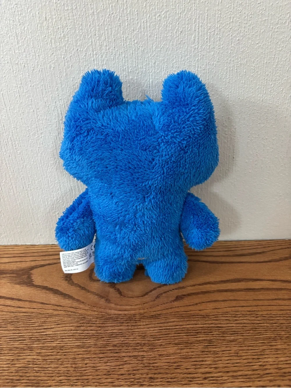 Fuggler Chaos Crew Blue Stinkface Plush Button Eyes Teeth 9